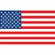 Σημαία Η.Π.Α. 30 x 45cm