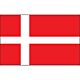 Σημαία Δανίας 40 x 65 cm