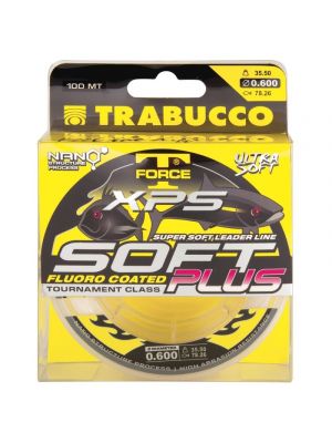Trabucco T-FORCE XPS SOFT PLUS FLUORO COATED x 100 Μέτρα